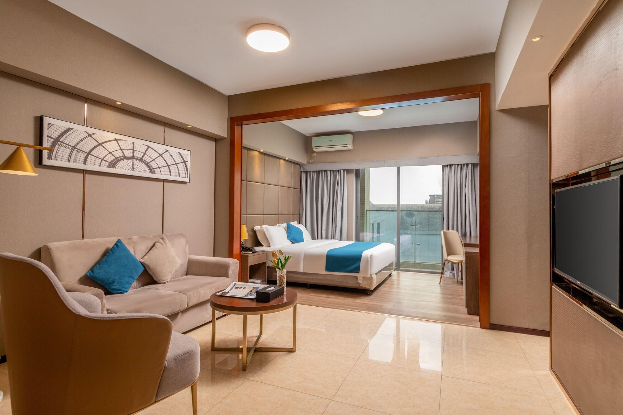 Foshan Poltton International Serviced Apartment-Canton Fair Free Shuttle Bus Eksteriør bilde