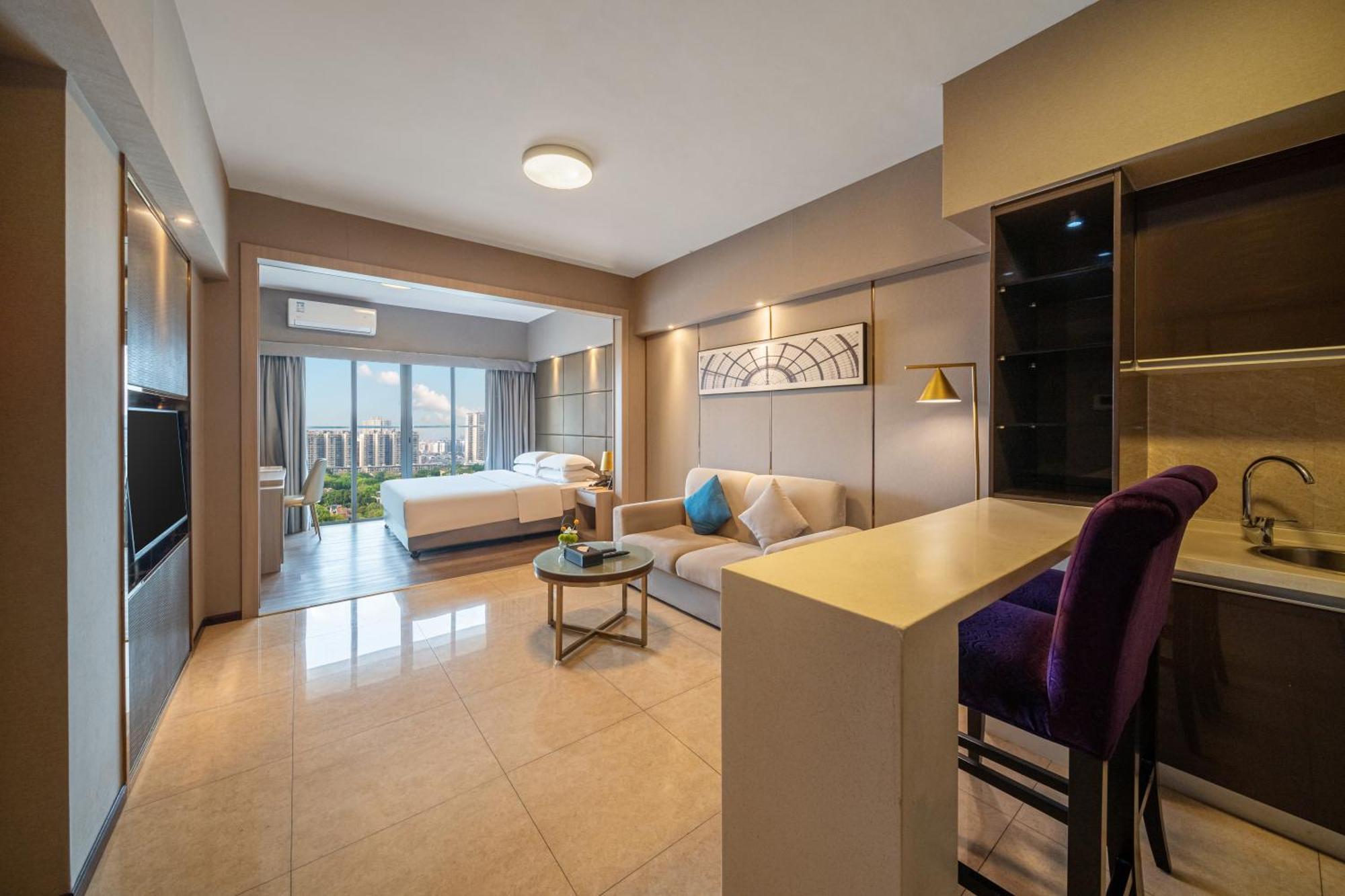 Foshan Poltton International Serviced Apartment-Canton Fair Free Shuttle Bus Eksteriør bilde