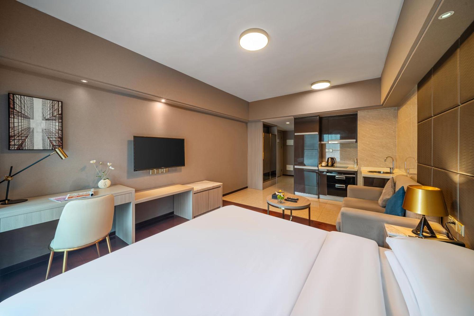 Foshan Poltton International Serviced Apartment-Canton Fair Free Shuttle Bus Eksteriør bilde
