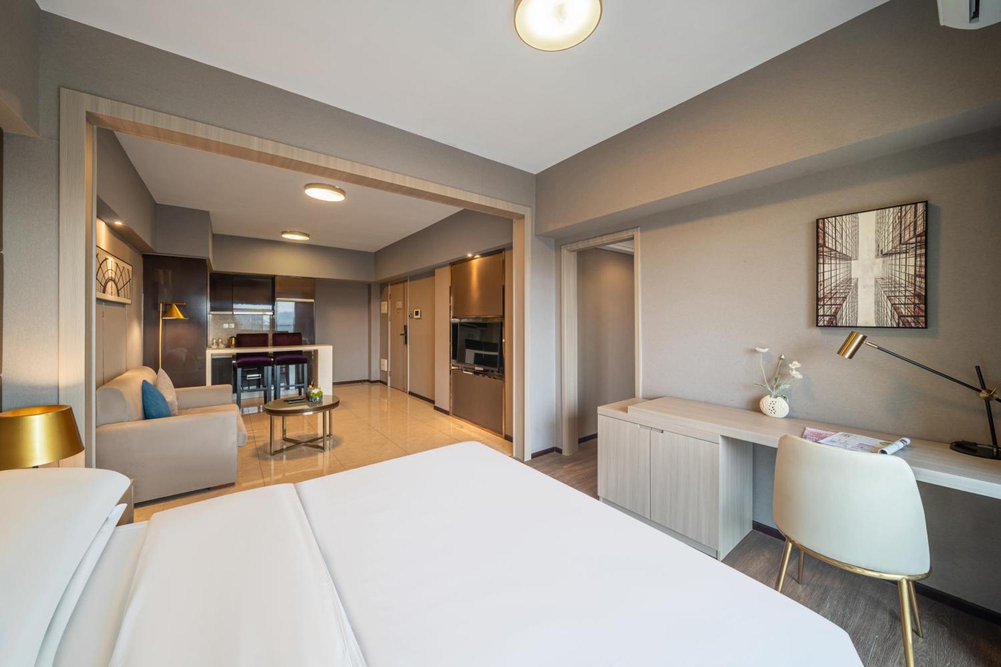 Foshan Poltton International Serviced Apartment-Canton Fair Free Shuttle Bus Eksteriør bilde