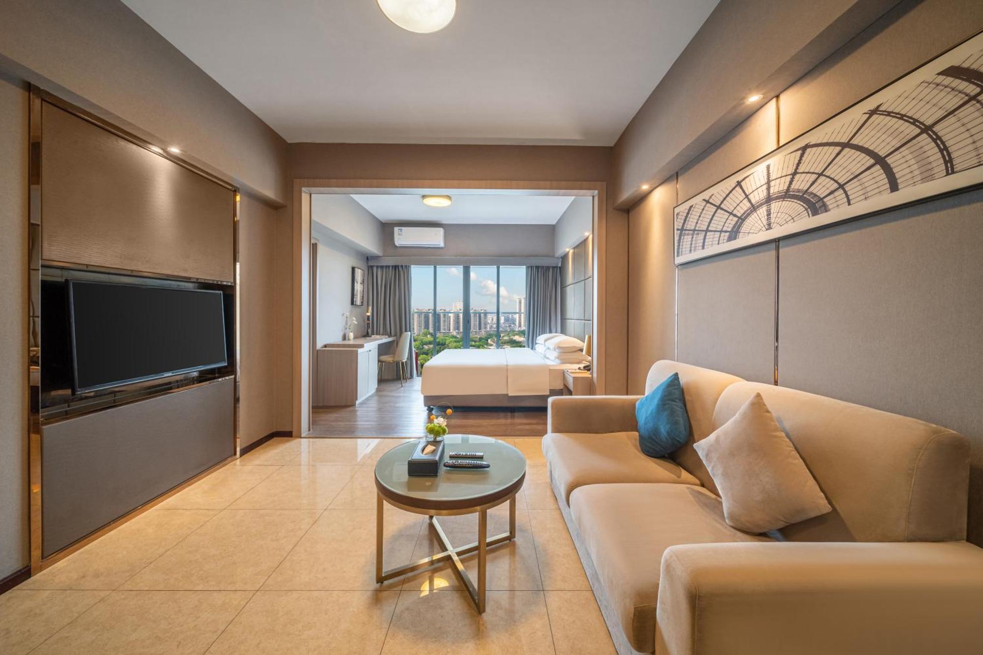 Foshan Poltton International Serviced Apartment-Canton Fair Free Shuttle Bus Eksteriør bilde
