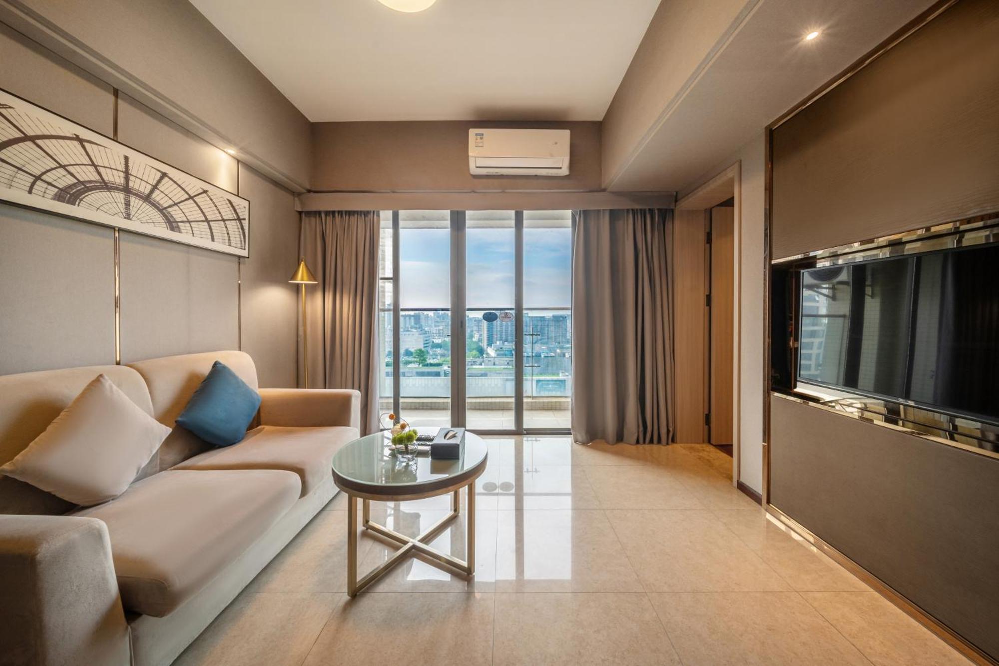 Foshan Poltton International Serviced Apartment-Canton Fair Free Shuttle Bus Eksteriør bilde